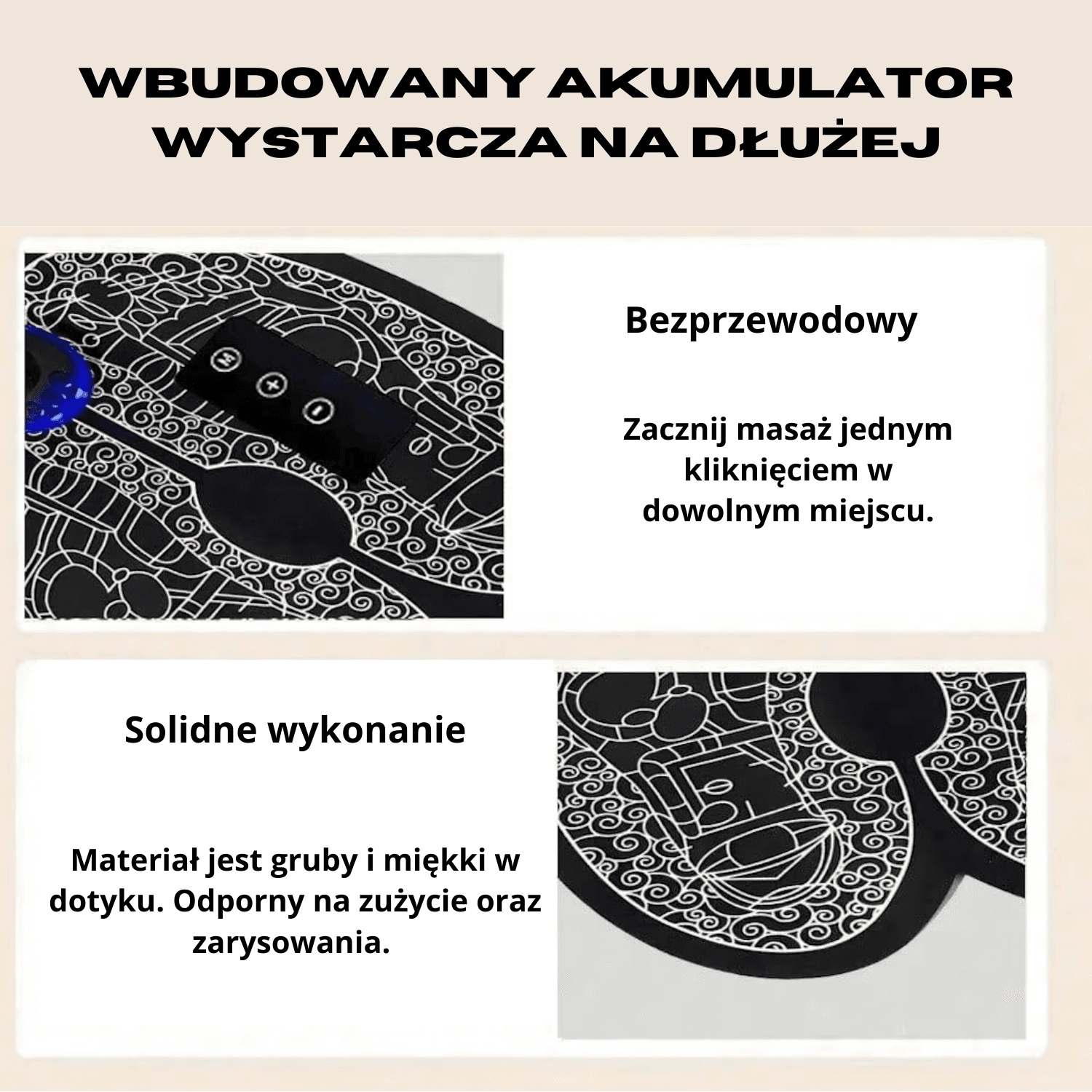 👣 Inteligentny Masażer Stóp EMS PulseStep. Instrukcja obsługi w języku polskim 🇵🇱 Certyfikowana jakość: RoHs, CE 👨‍⚕️