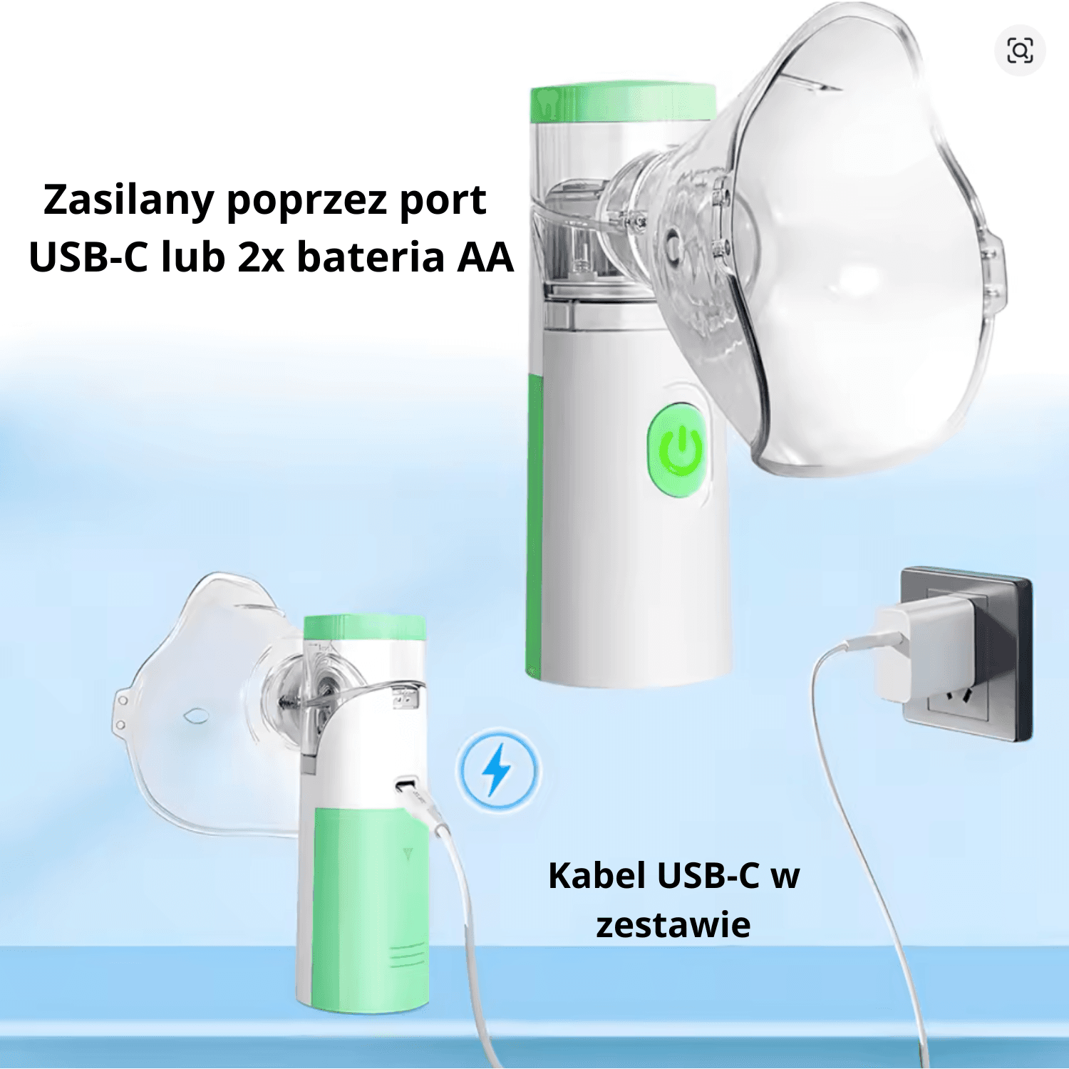 Inhalator-nebulizator siateczkowy Nebulix. Dla dzieci i dorosłych 🏥 👨‍⚕️Certyfikowana jakość RoHs, CE, ISO 14001, ISO9001
